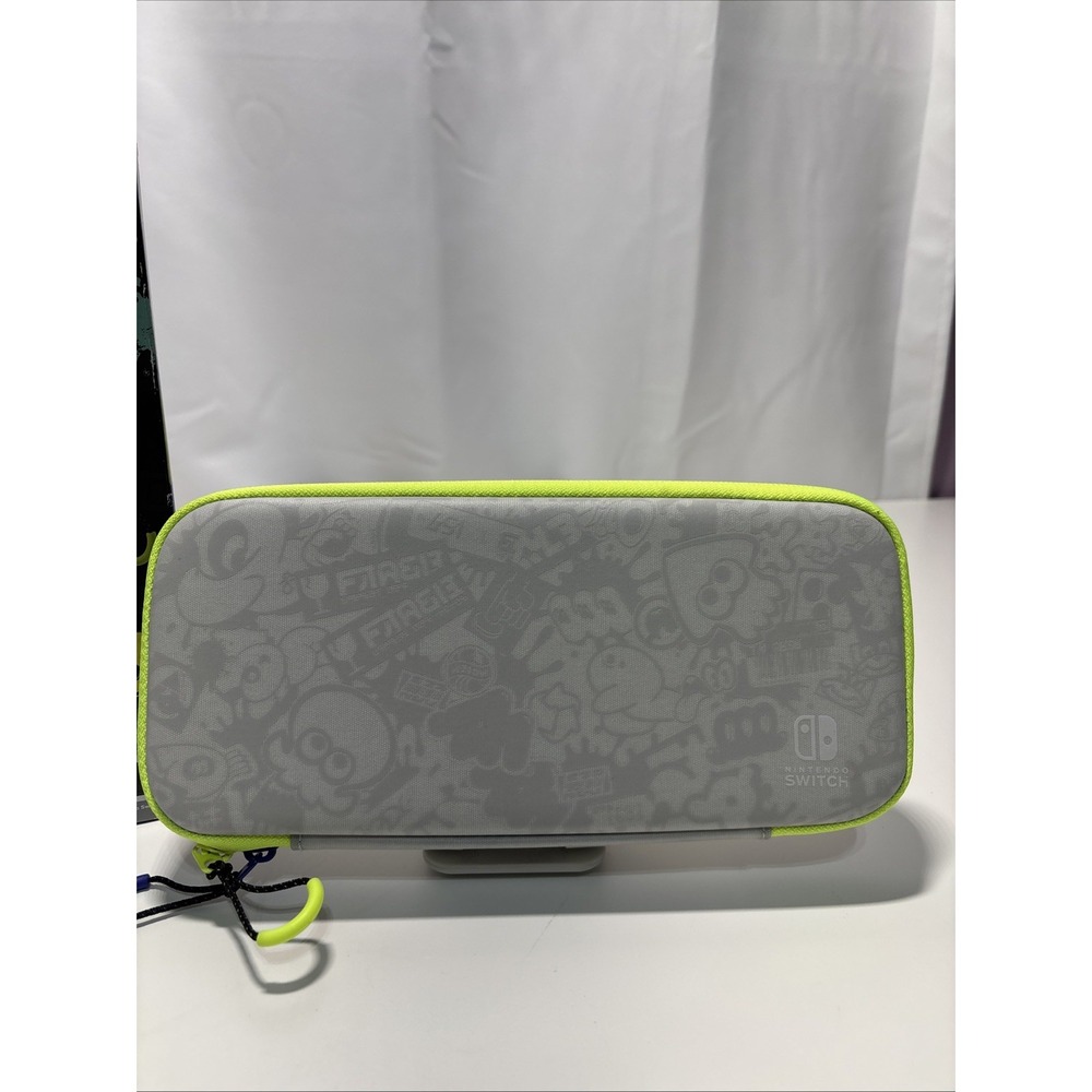 Nintendo Switch Case Splatoon 3 Edition New In Box Missing Screen Protector - Picture 2 of 14